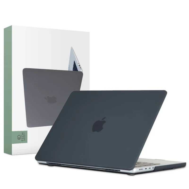 Etui Tech-Protect SmartShell na MacBook Pro 14" M1 / M2 / M3 2021-2023 - czarny mat