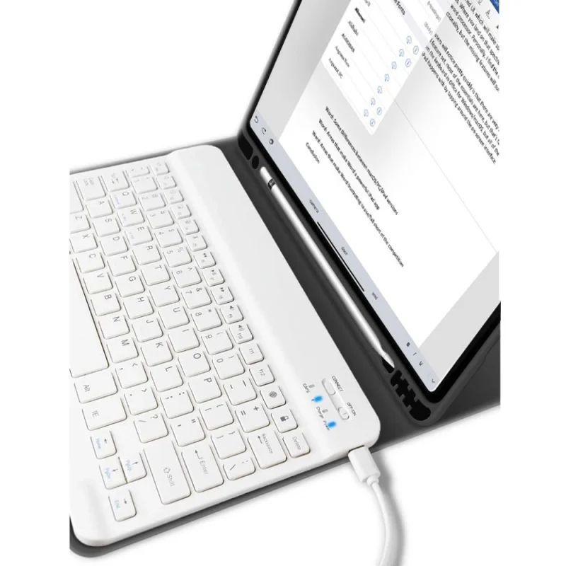 Etui Tech-Protect SC Pen + Keyboard z klawiaturą na iPad Air 10.9" 2020-2022 / 11" 2024 - czarne - obrazek 5