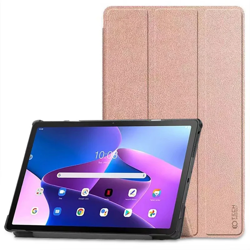 Etui Tech-Protect SmartCase na Lenovo Tab M10 Plus (3 gen.) 10.6" TB-125 / TB-128 - różowe - obrazek 5