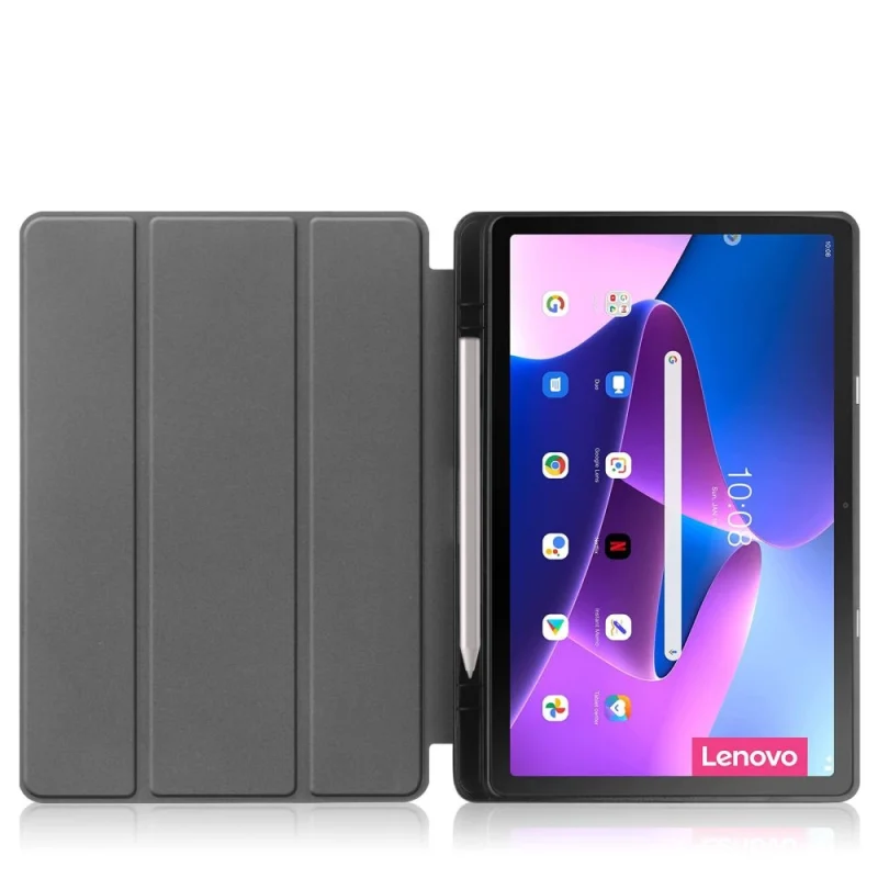 Etui Tech-Protect SC Pen na Lenovo Tab M10 Plus (3 gen.) 10.6" TB-125 / TB-128 - czarne - obrazek 4