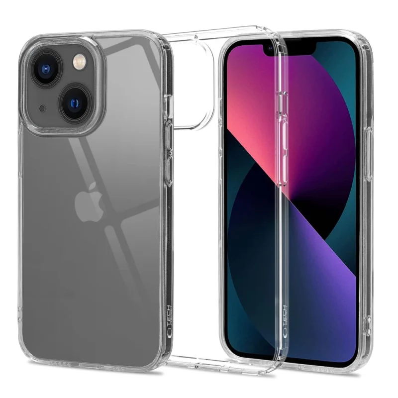 Etui Tech-Protect FlexAir Hybrid na iPhone 13 - przezroczyste