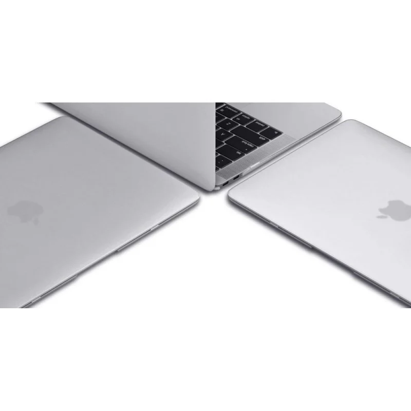 Etui Tech-Protect SmartShell na MacBook Air 13" M2 / M3 / 2022-2024 - czarny mat - obrazek 4