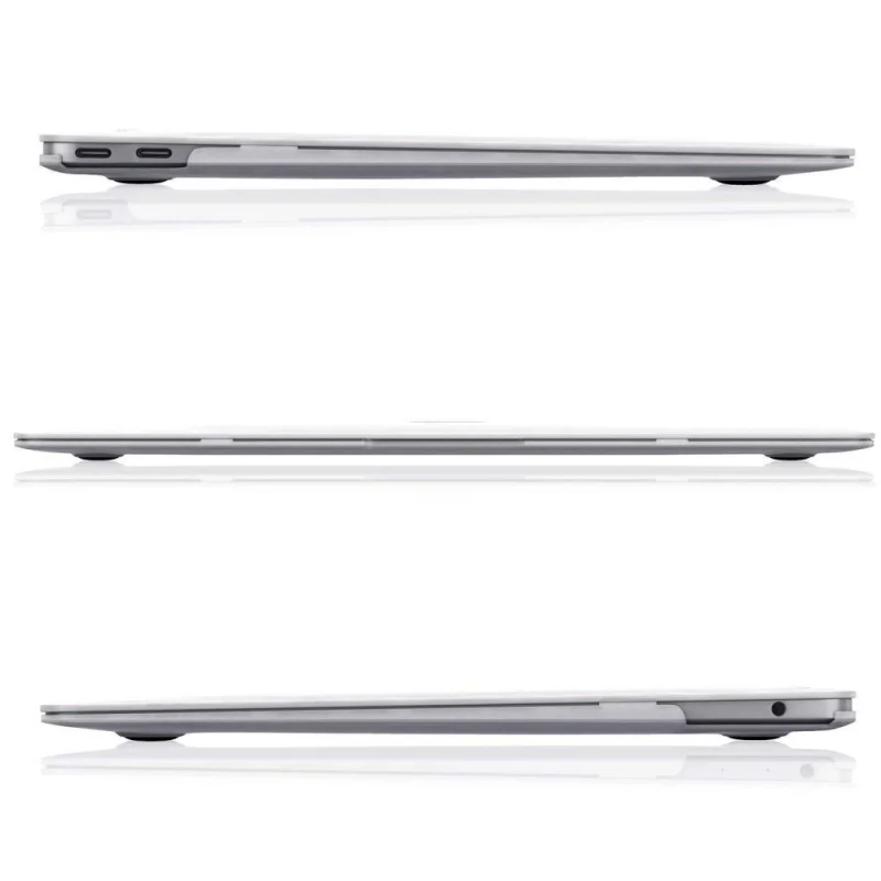 Etui Tech-Protect SmartShell na MacBook Air 13" M2 / M3 / 2022-2024 - czarny mat - obrazek 5