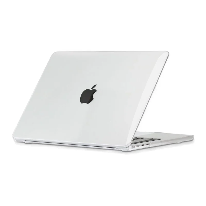 Etui Tech-Protect SmartShell na MacBook Air 13" M2 / M3 / 2022-2024 - przezroczyste - obrazek 2