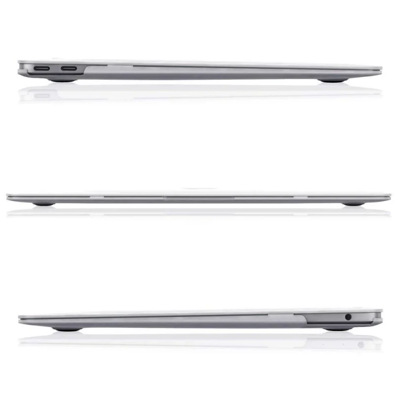 Etui Tech-Protect SmartShell na MacBook Air 13" M2 / M3 / 2022-2024 - przezroczysto-brokatowe - obrazek 4