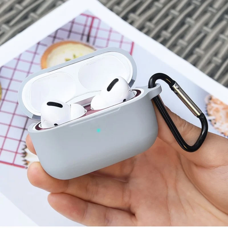 Etui Tech-Protect Icon Hook na AirPods Pro 1 / 2 - czarne - obrazek 3