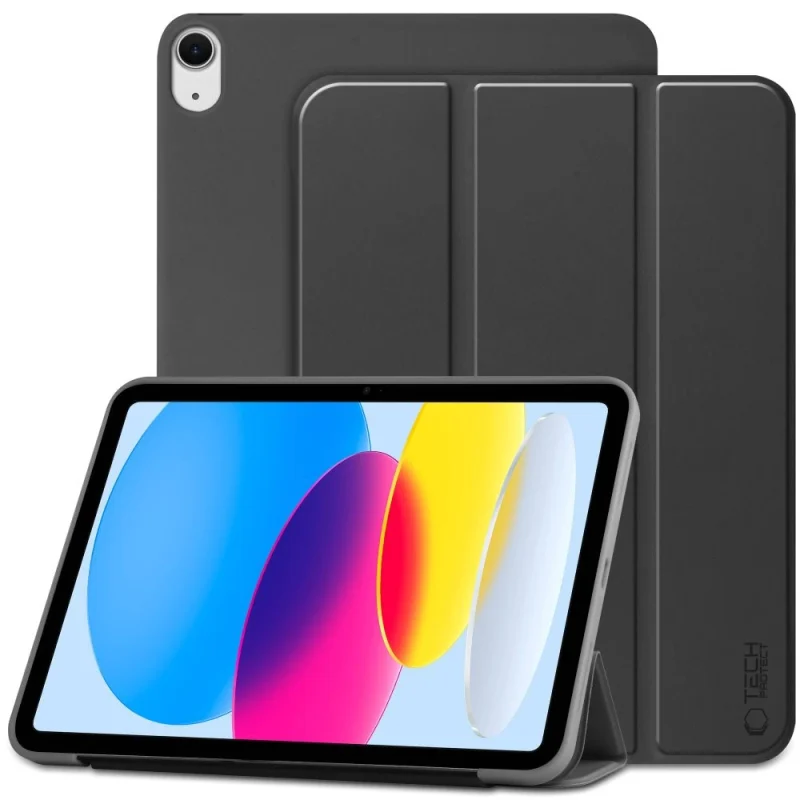 Etui Tech-Protect SmartCase na iPad 10.9" 2022 - czarne