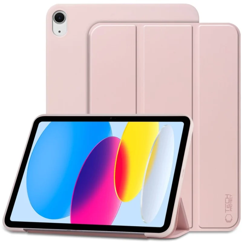 Etui Tech-Protect SmartCase na iPad 10.9" 2022 - różowe