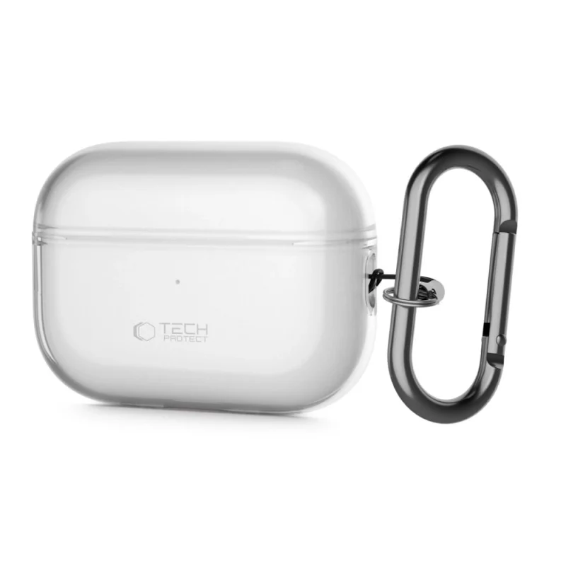 Etui Tech-Protect FlexAir na Apple AirPods Pro 1 / 2 - przezroczyste - obrazek 2