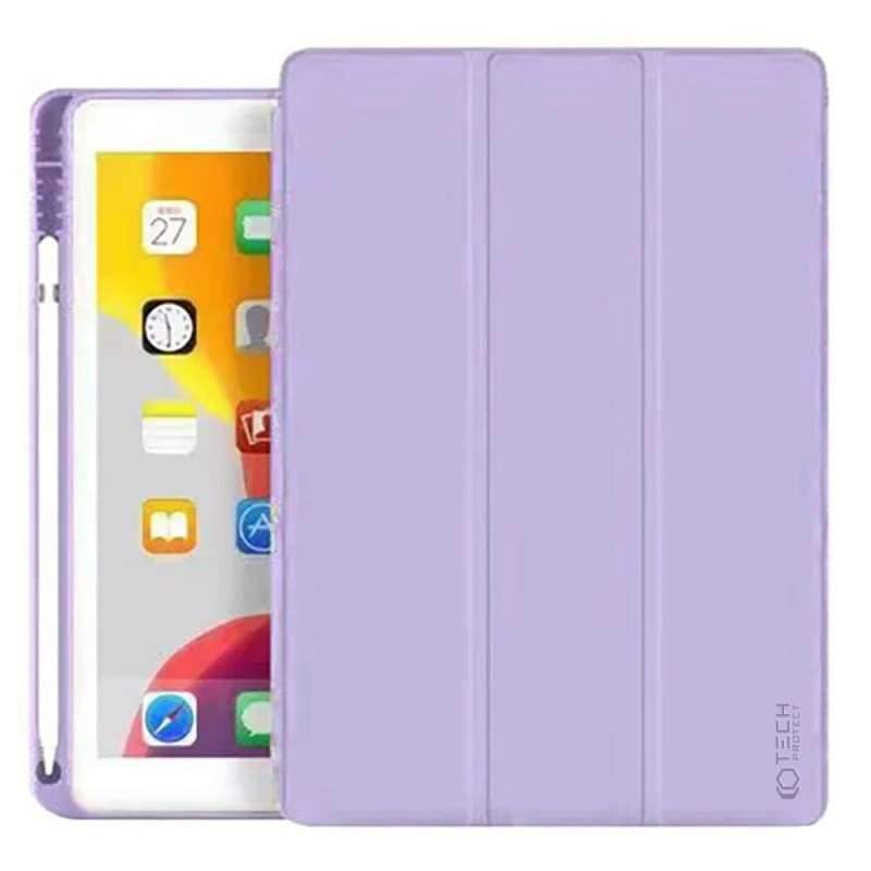 Etui Tech-Protect SC Pen na iPad 10.2" 2019-2021 - fioletowe