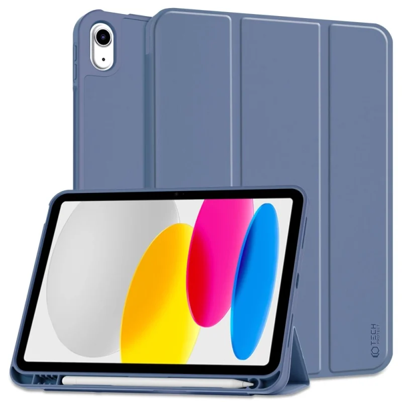 Etui Tech-Protect SC Pen na iPad 10.9" 2022 - niebieskie