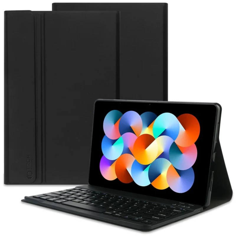 Etui Tech-Protect SmartCase + Keyboard z klawiaturą na Xiaomi Redmi Pad 10.6" - czarne