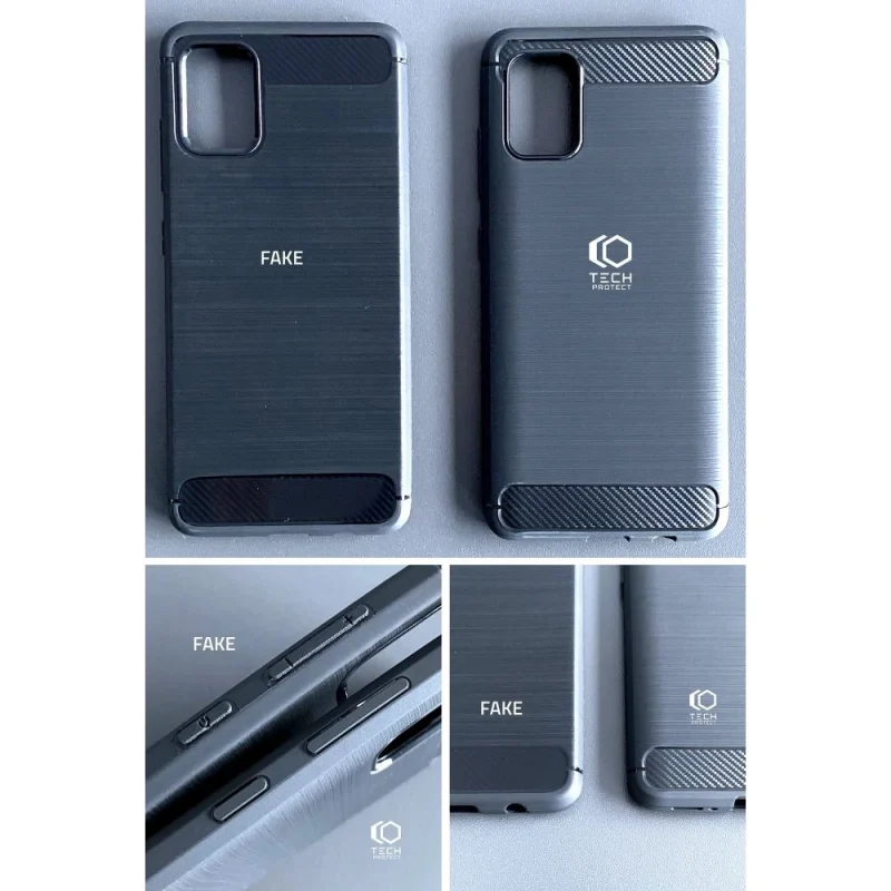 Etui Tech-Protect TPUCarbon na Xiaomi Redmi Note 12 5G / Poco X5 5G - czarne - obrazek 7