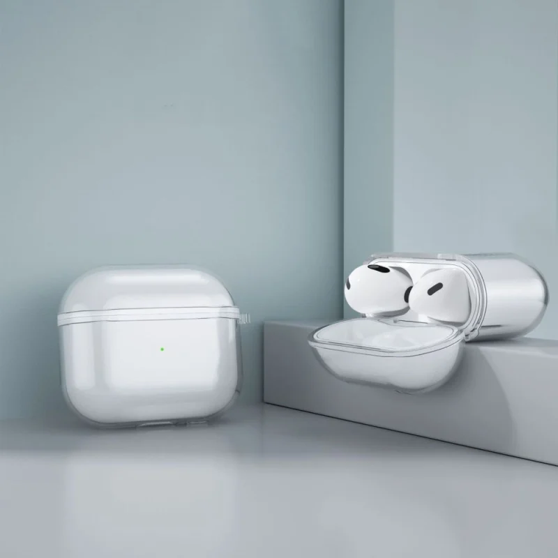 Etui Tech-Protect FlexAir na Apple AirPods 3 - przezroczyste - obrazek 2