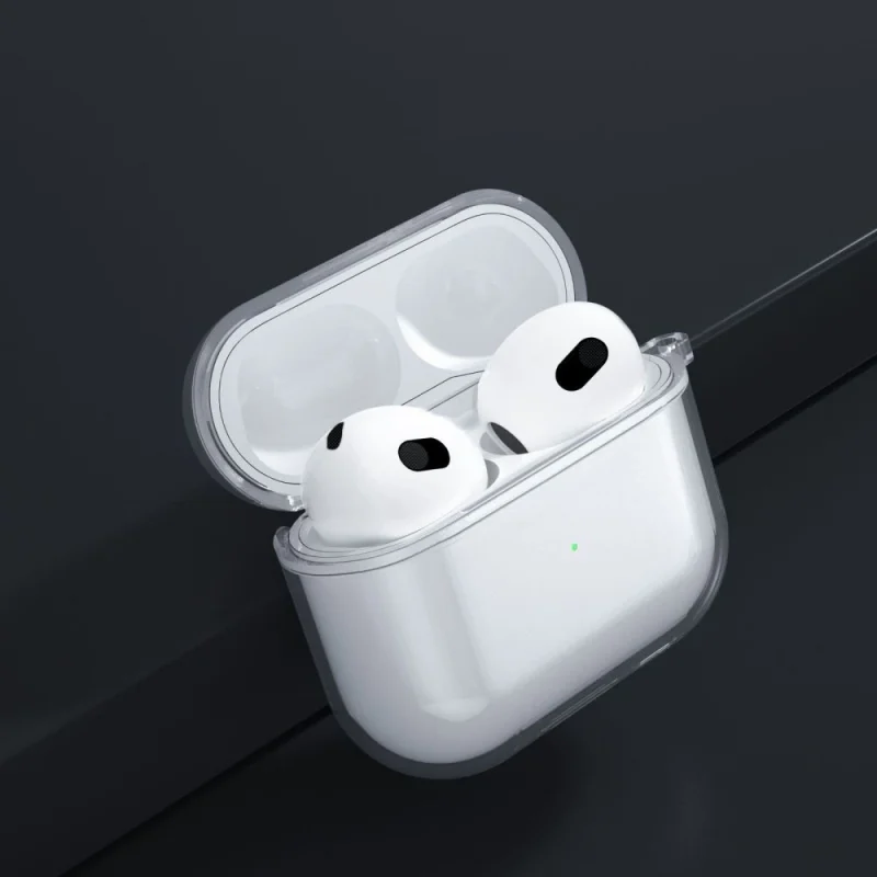 Etui Tech-Protect FlexAir na Apple AirPods 3 - przezroczyste - obrazek 3