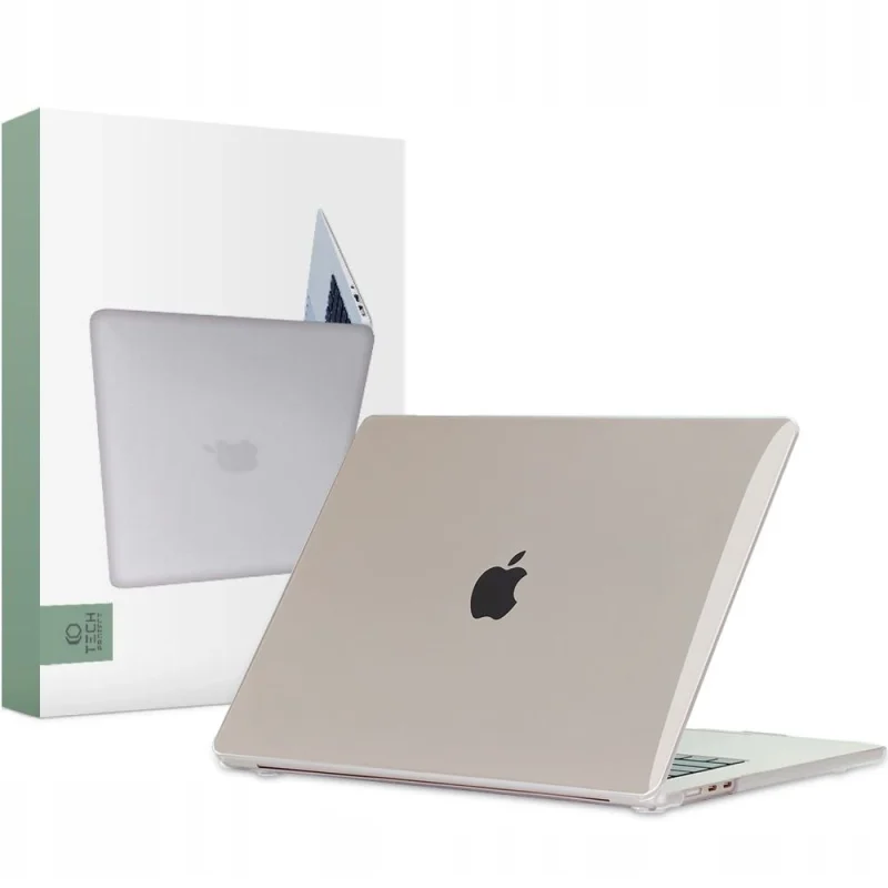 Etui Tech-Protect SmartShell na MacBook Air 15" M2 / M3 / 2023-2024 - przezroczyste