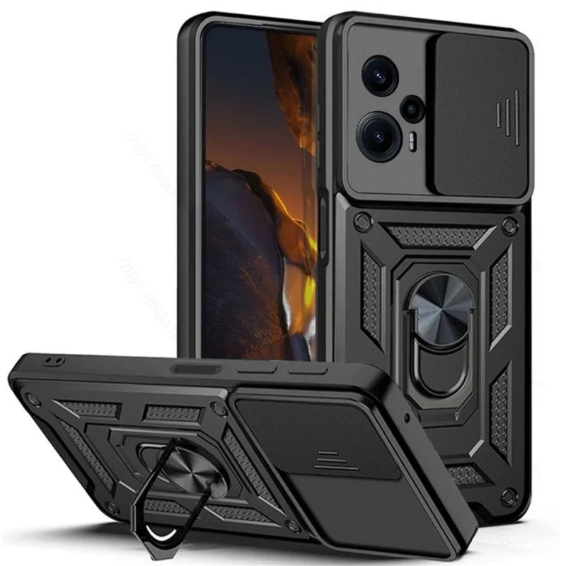 Etui Tech-Protect CamShield Pro na Xiaomi Poco F5 - czarne