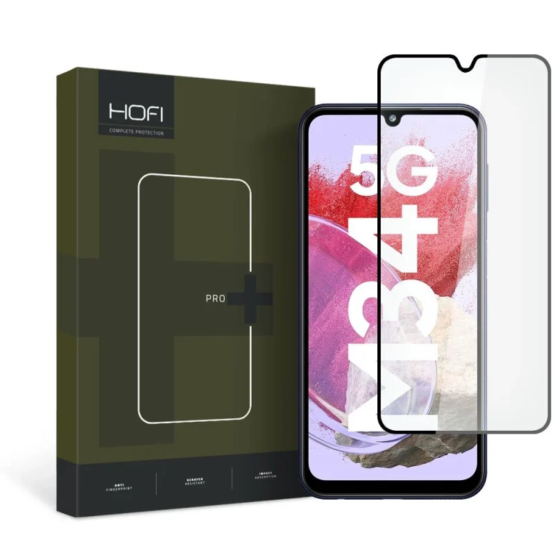 Szkło hartowane Tech-Protect Hofi Glass Pro+ na Samsung Galaxy M34 5G - z czarną ramką