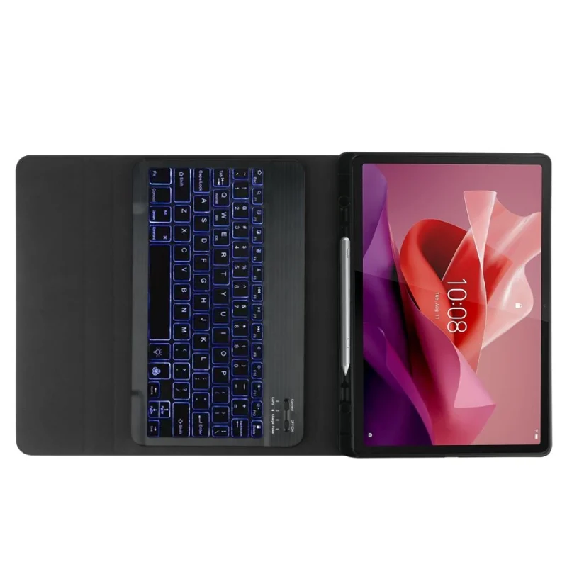 Etui Tech-Protect SC Pen + Keyboard z klawiaturą na Lenovo Tab P12 12.7" TB-370 - czarne - obrazek 5