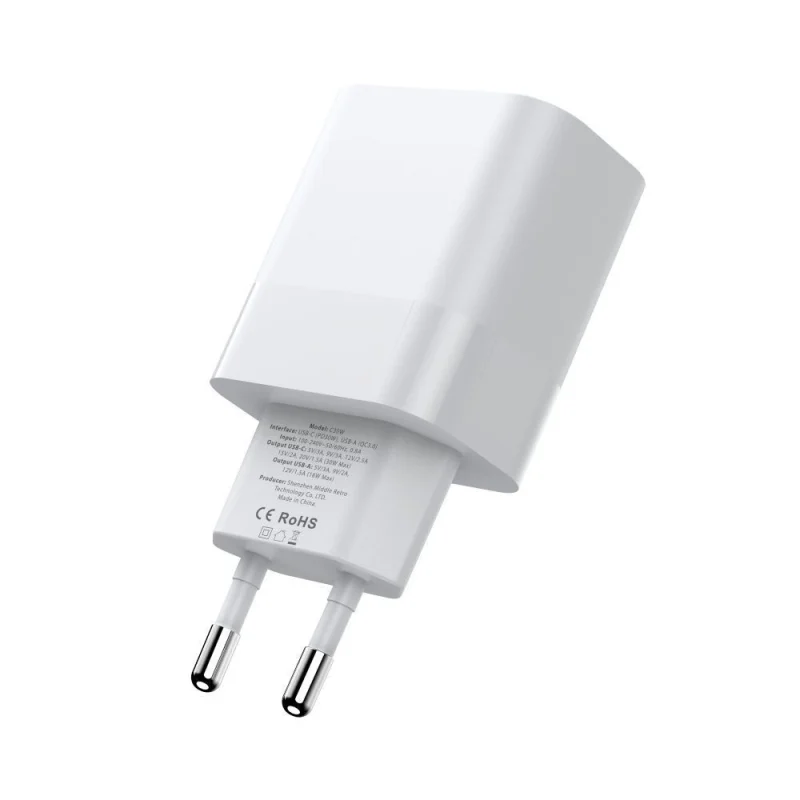 Ładowarka Tech-Protect C20W sieciowa 2x USB-C PD 20W - biała - obrazek 4