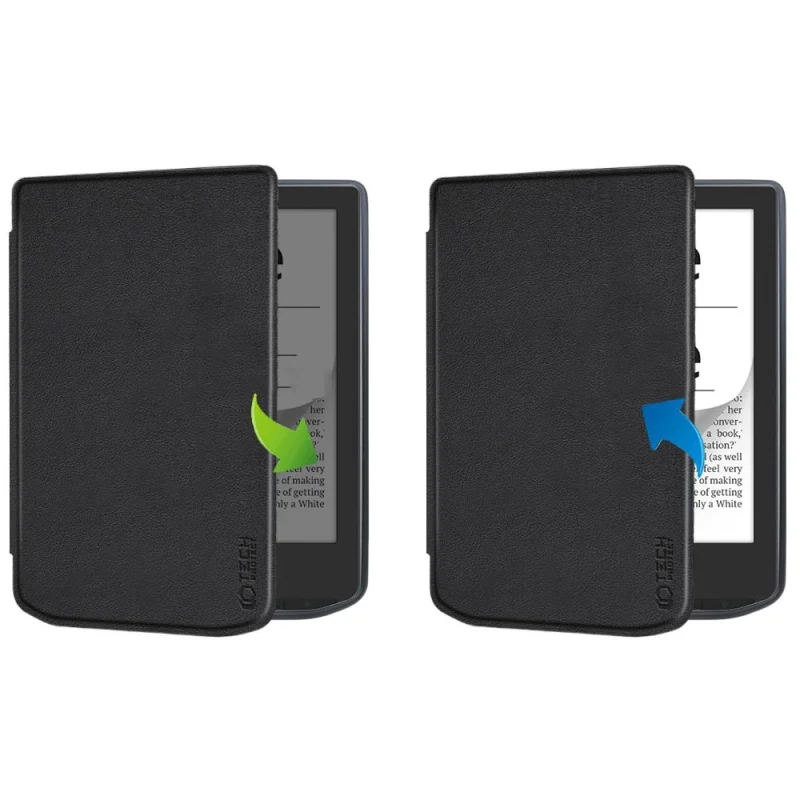 Etui Tech-Protect SmartCase na PocketBook Verse / Verse Pro - czarne - obrazek 3