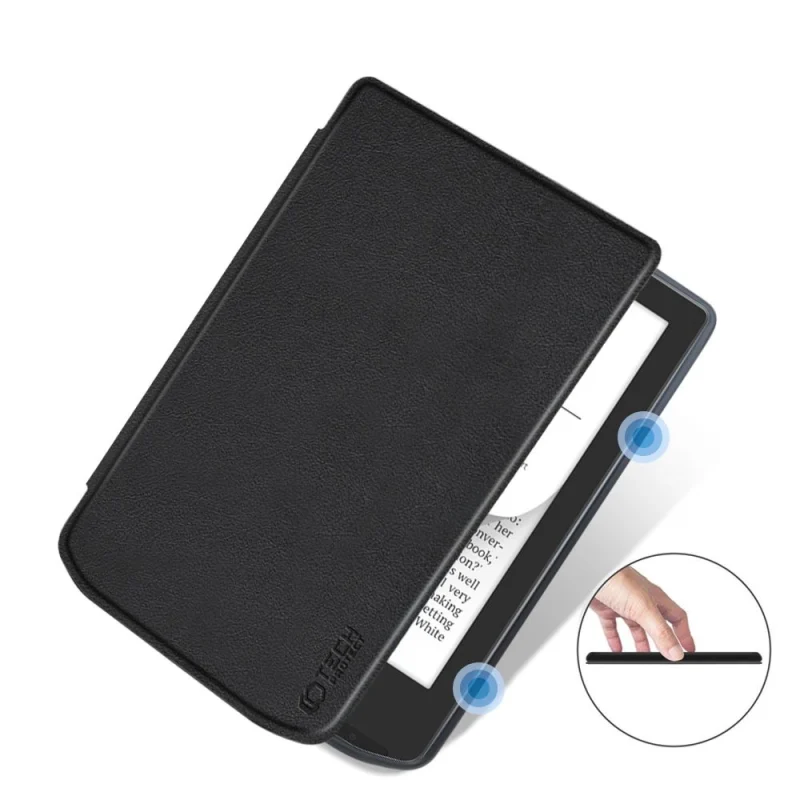 Etui Tech-Protect SmartCase na PocketBook Verse / Verse Pro - czarne - obrazek 5