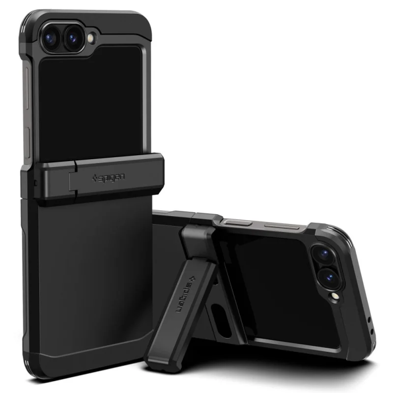 Etui Spigen Tough Armor Pro na Samsung Galaxy Z Flip 6 - czarne