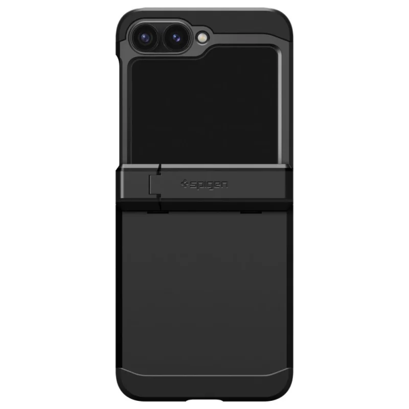 Etui Spigen Tough Armor Pro na Samsung Galaxy Z Flip 6 - czarne - obrazek 2