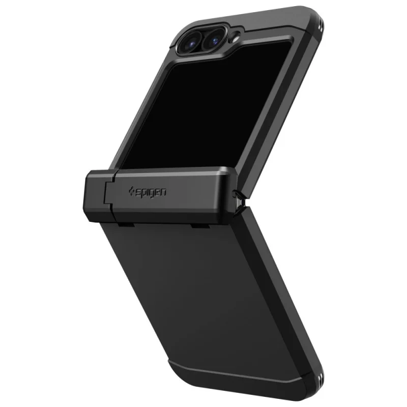 Etui Spigen Tough Armor Pro na Samsung Galaxy Z Flip 6 - czarne - obrazek 5