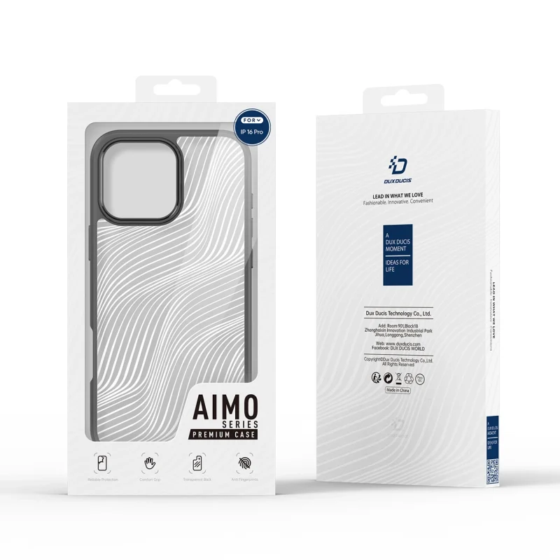 Etui Dux Ducis Aimo na iPhone 16 Pro Max - czarne - obrazek 3