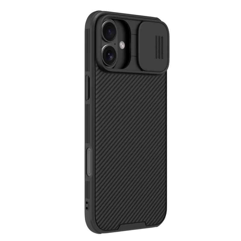 Etui Nillkin CamShield Pro Magnetic Case na iPhone 16 - czarne - obrazek 3