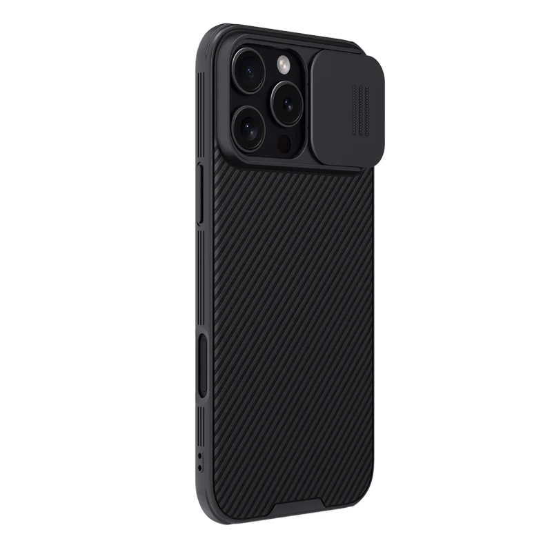 Etui Nillkin CamShield Pro Case na iPhone 16 Pro Max z osłoną na aparat - czarne - obrazek 3