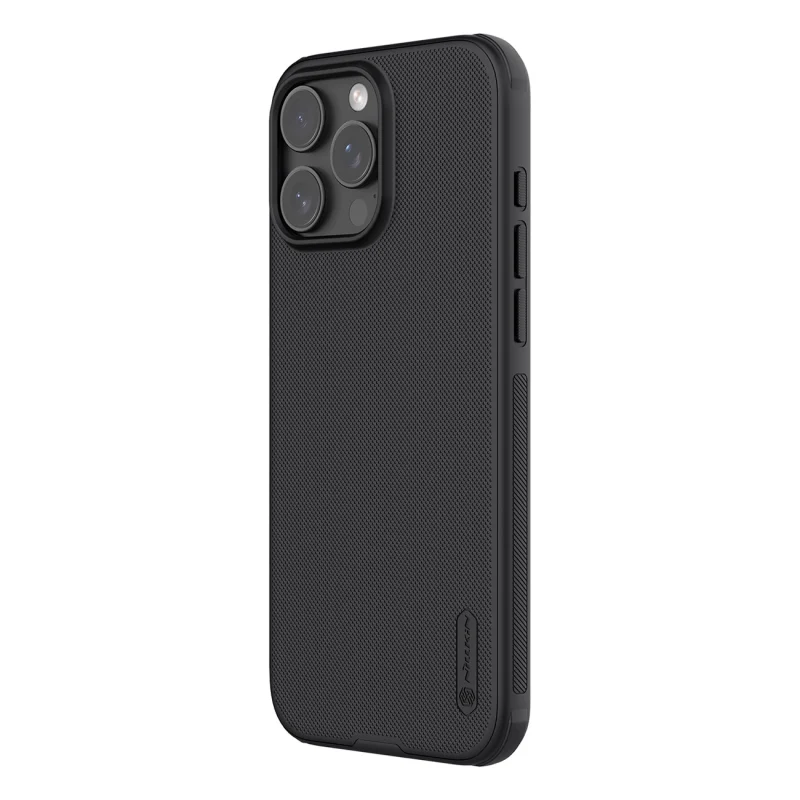 Etui Nillkin Super Frosted Shield Pro na iPhone 16 Pro - czarne - obrazek 2