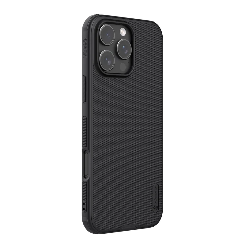 Etui Nillkin Super Frosted Shield Pro na iPhone 16 Pro - czarne - obrazek 3