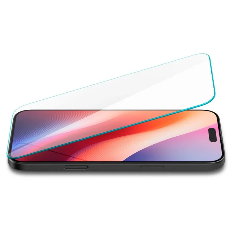 Szkło hartowane Spigen Glas.tR Slim na iPhone 15/16 - obrazek 3