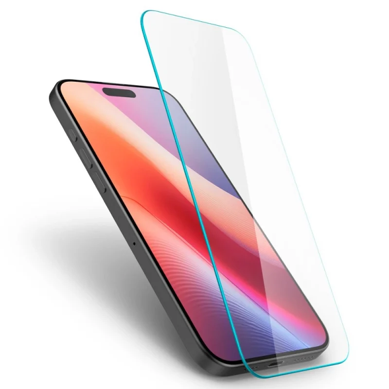 Szkło hartowane Spigen Glas.tR Slim na iPhone 15/16 - obrazek 5