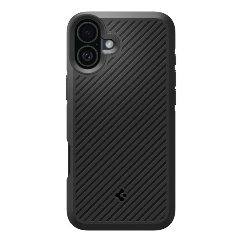 Etui Spigen Core Armor na iPhone 16 - czarny mat - obrazek 2