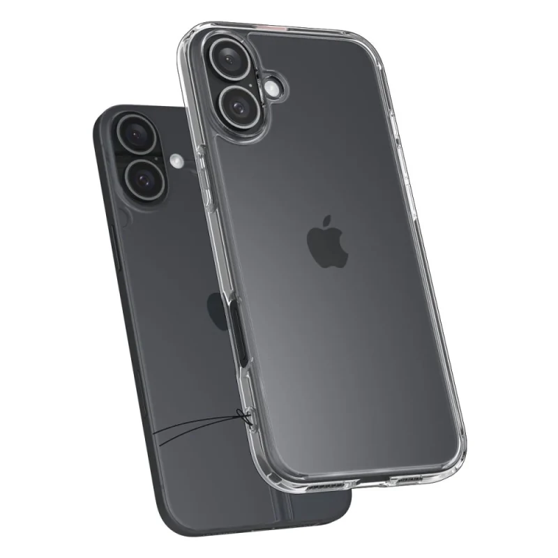 Etui Spigen Ultra Hybrid na iPhone 16 - przezroczyste - obrazek 4