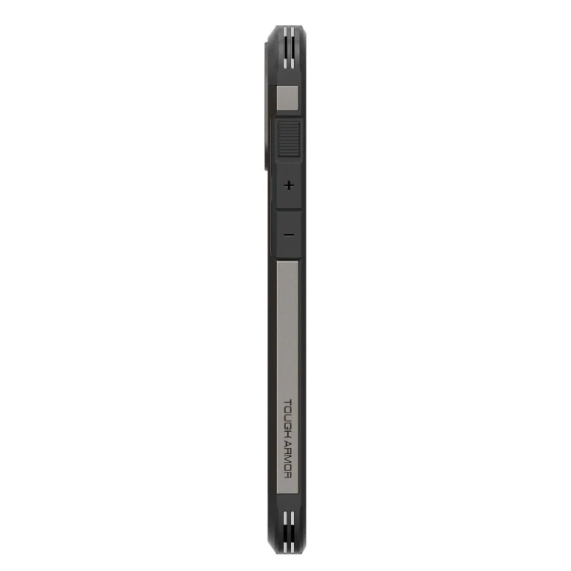 Etui Spigen Tough Armor MagSafe z podstawką na iPhone 16 - gunmetal - obrazek 7