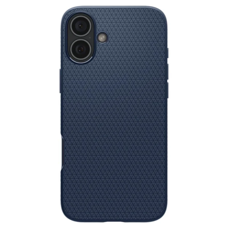 Etui Spigen Liquid Air na iPhone 16 - niebieskie - obrazek 2