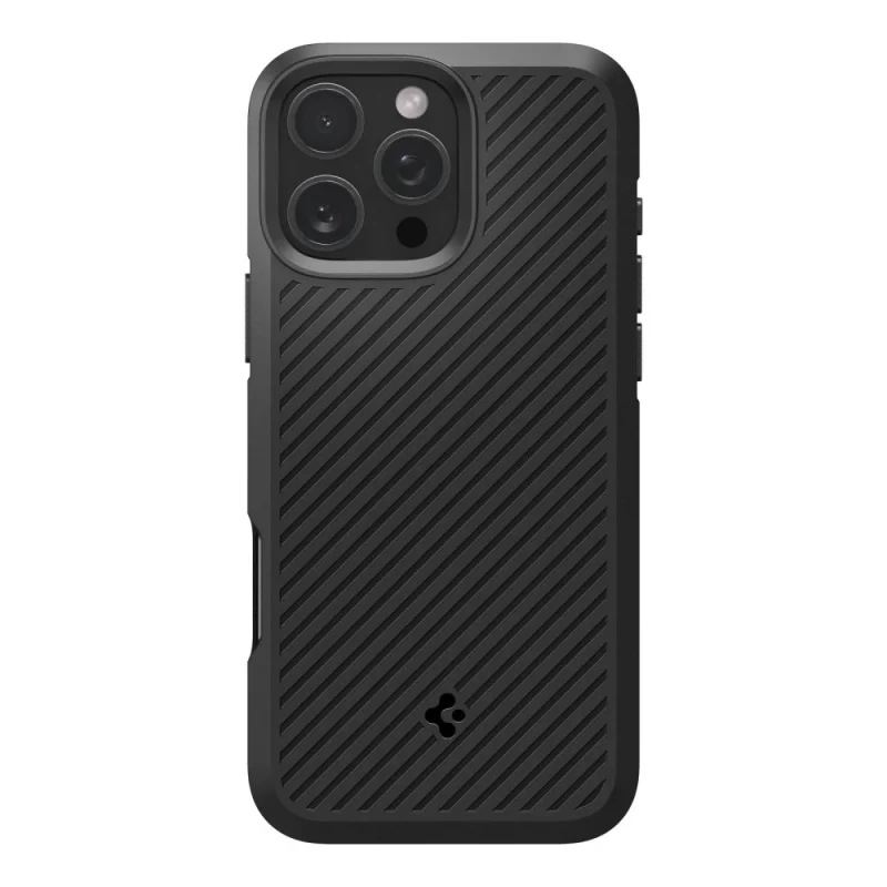 Etui Spigen Core Armor na iPhone 16 Pro - czarny mat - obrazek 2