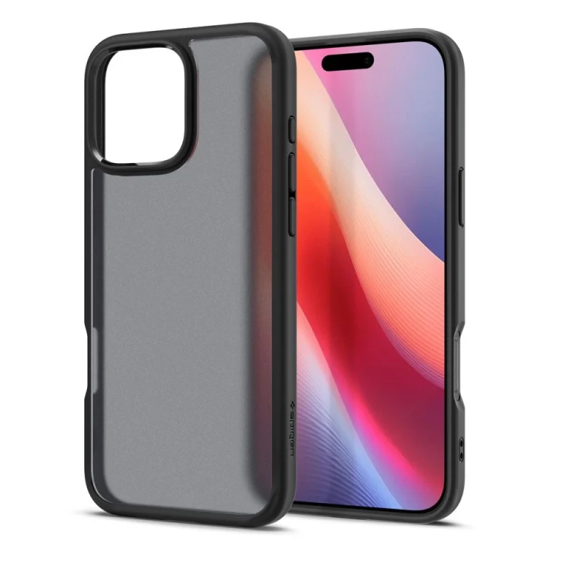 Etui Spigen Ultra Hybrid na iPhone 16 Pro - czarne - obrazek 2