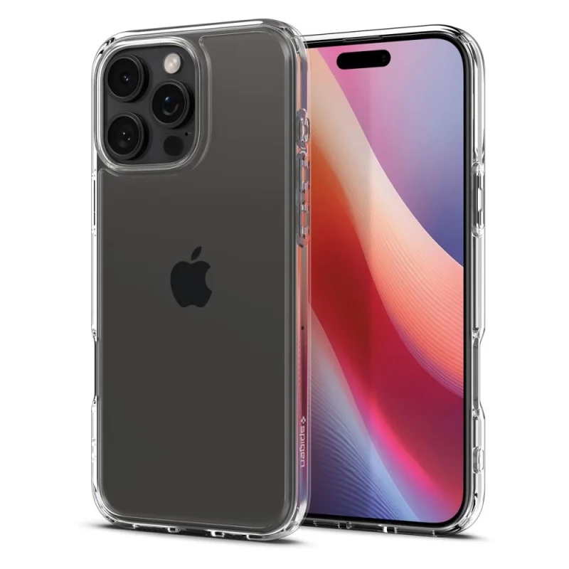 Etui Spigen Ultra Hybrid na iPhone 16 Pro - przezroczyste - obrazek 3