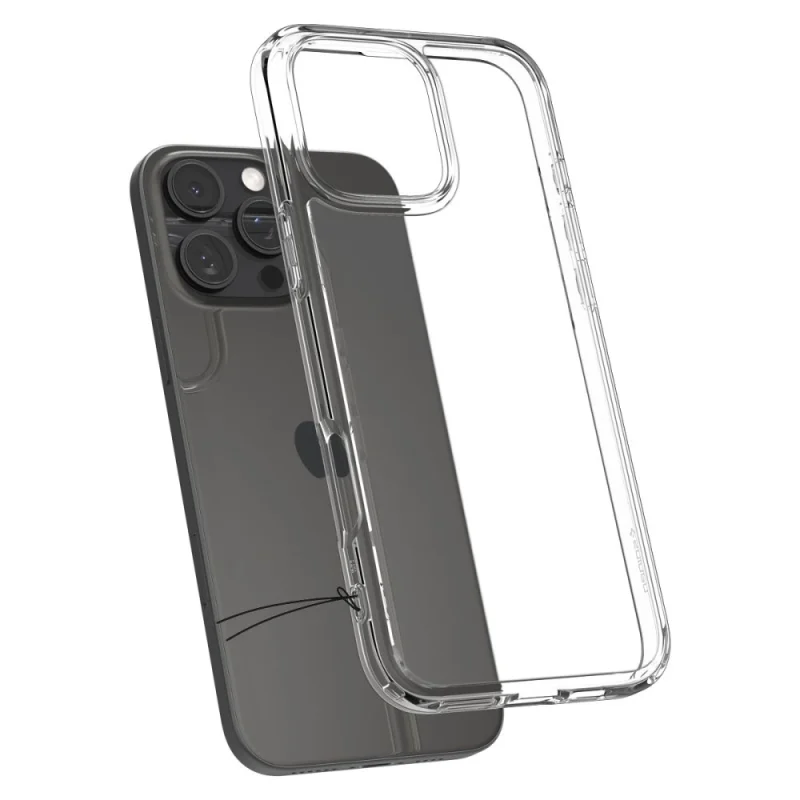 Etui Spigen Ultra Hybrid na iPhone 16 Pro - przezroczyste - obrazek 7