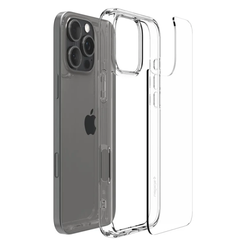 Etui Spigen Ultra Hybrid na iPhone 16 Pro - przezroczyste - obrazek 9