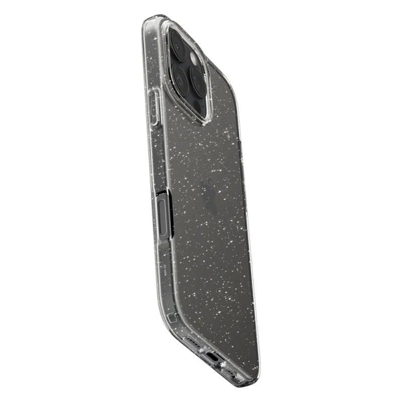 Etui Spigen Liquid Crystal na iPhone 16 Pro - przezroczysto-brokatowe - obrazek 3