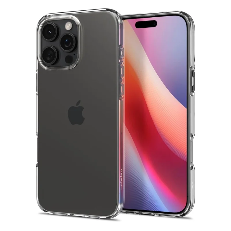 Etui Spigen Liquid Crystal na iPhone 16 Pro - przezroczyste - obrazek 8