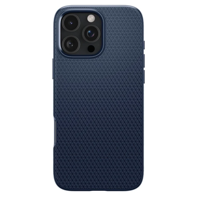 Etui Spigen Liquid Air na iPhone 16 Pro - niebieskie - obrazek 2