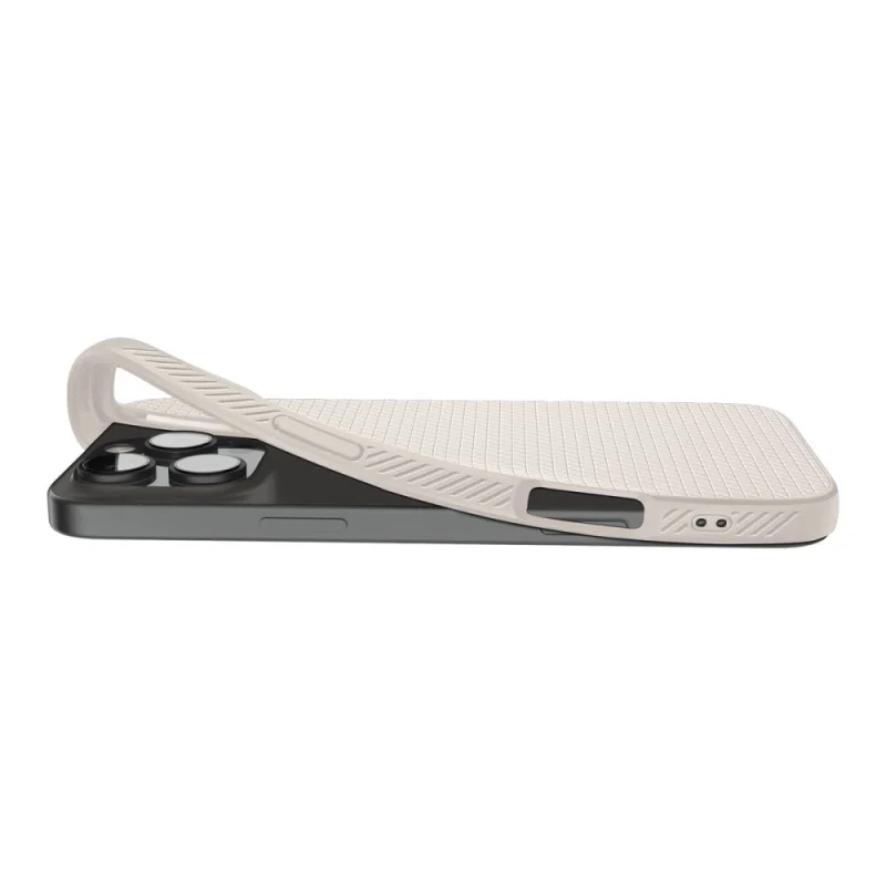 Etui Spigen Liquid Air na iPhone 16 Pro - tytanowe - obrazek 7