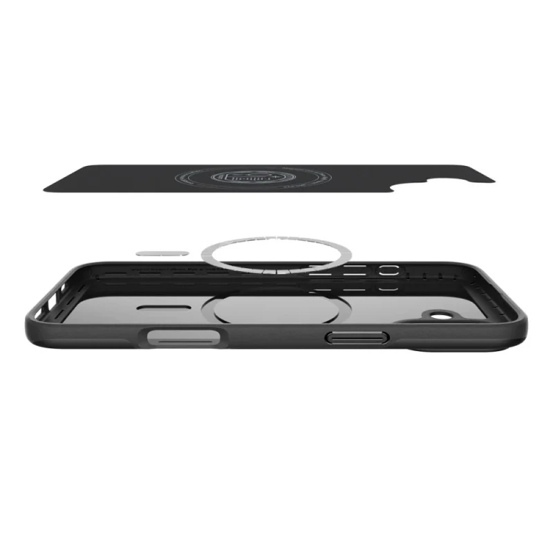 Etui Spigen Thin Fit MagSafe do na iPhone 16 Plus - czarne - obrazek 6